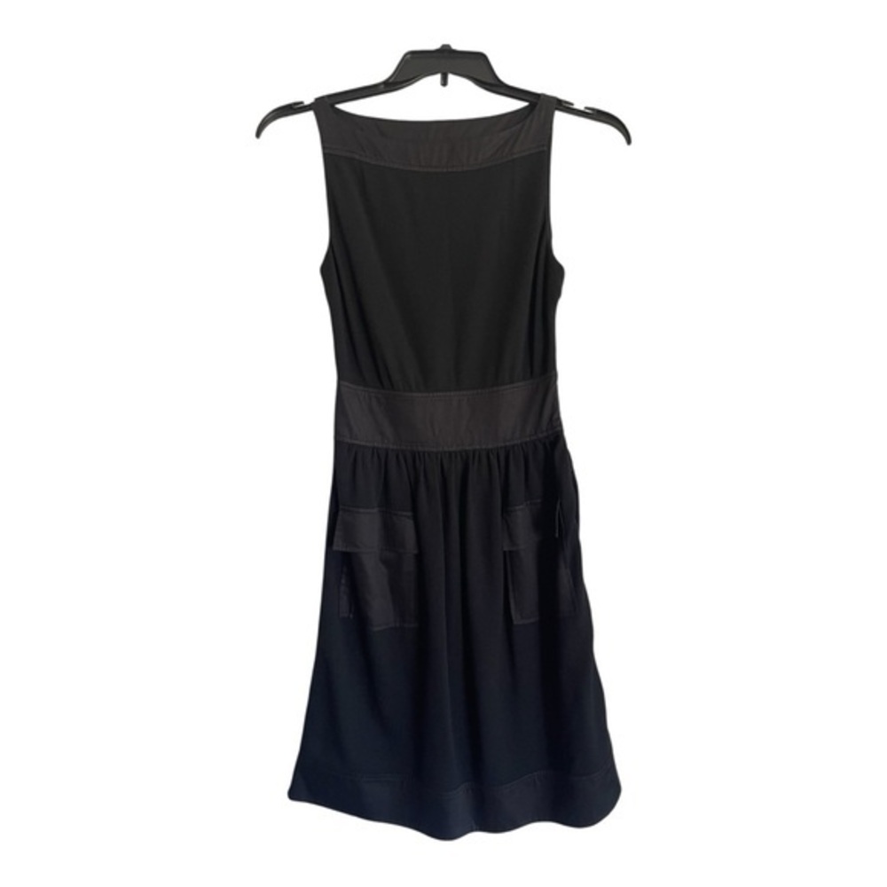 DVF Diane Von Furstenberg Zanne Black Midi Dress